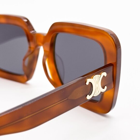 NEW CL40304U 53A CELINE SUNGLASSES SQUARE WOMEN EYEWEAR - Picture 5 of 10